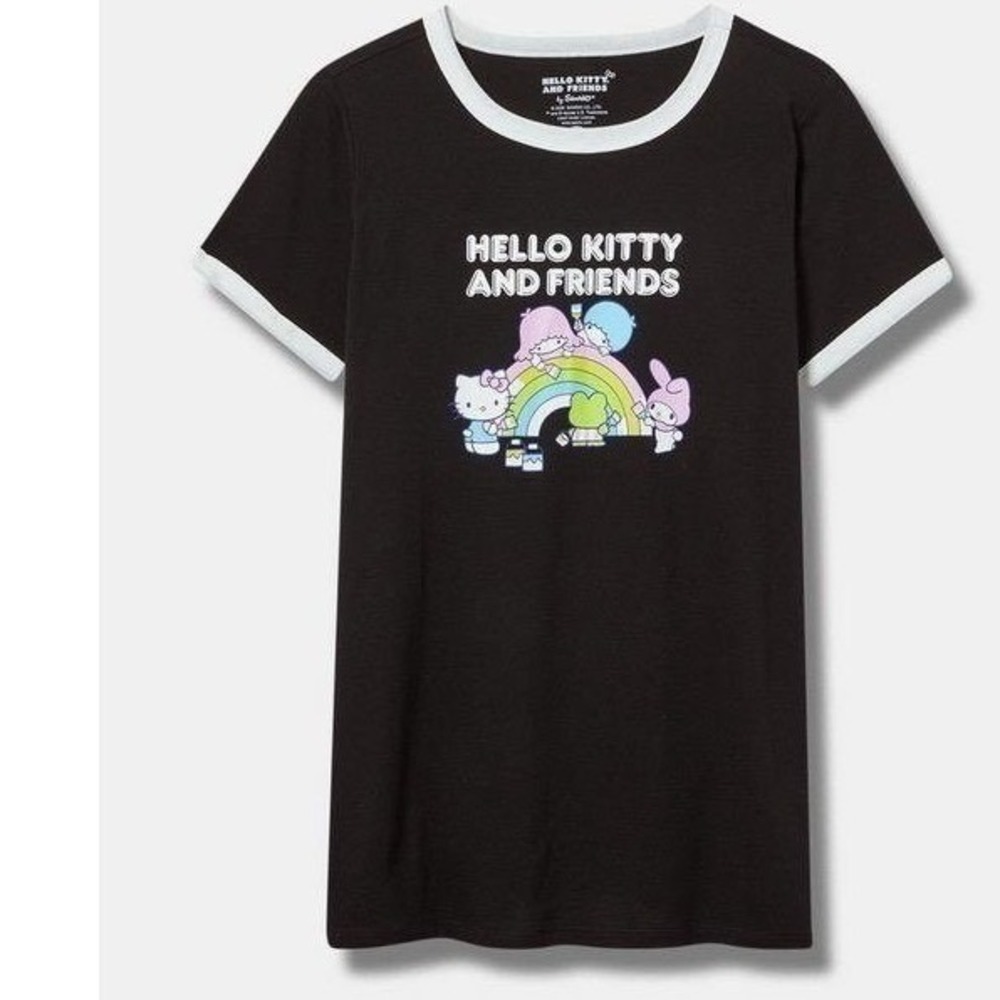 NWT Torrid Hello Kitty Ringer Tee 3X - Picture 3 of 11